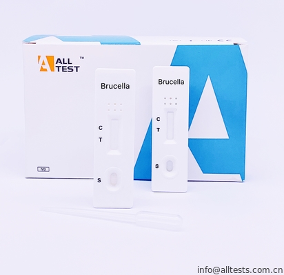 Good price Bộ dụng cụ xét nghiệm chẩn đoán nhanh kháng nguyên Brucella Abortus với độ nhạy cao trực tuyến