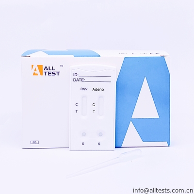 Good price Combo Adenovirus & Rv kết hợp băng thử nghiệm nhanh, Bộ xét nghiệm chẩn đoán Ce được phê duyệt trực tuyến