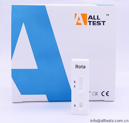 Good price Rotavirus Xét nghiệm bệnh truyền nhiễm thuận tiện Cassette Thử nghiệm nhanh một bước trực tuyến
