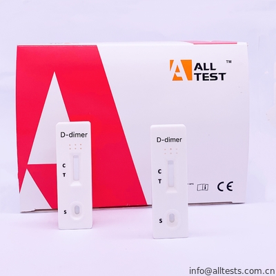 Good price Bộ kiểm tra nhanh D - Dimer, Kiểm tra chẩn đoán nhanh CE và ISO13485 trực tuyến