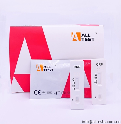 Good price Băng thử nghiệm chẩn đoán nhanh C-Reactive Protein (CrP), Bộ kiểm tra nhanh Bộ đánh dấu tim trực tuyến