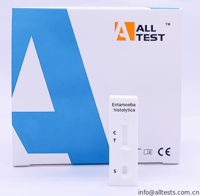 Good price Màu xanh lam Entamoeba Histolytica Cassette thử nghiệm nhanh với chứng chỉ CE trực tuyến