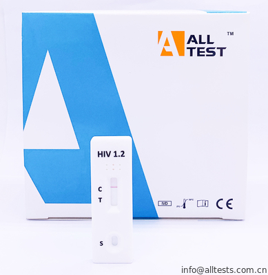 Good price Bộ dụng cụ xét nghiệm HIV tại nhà một bước tại bệnh viện 99% Dải xét nghiệm / băng HIV chính xác trực tuyến