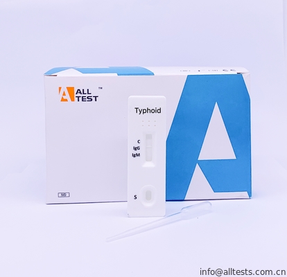 Good price Bộ dụng cụ xét nghiệm nhanh Xét nghiệm miễn dịch trị liệu miễn dịch dòng chảy bên thương hàn trực tuyến