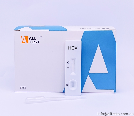 Good price Bộ dụng cụ xét nghiệm nhanh HCV Tính đặc hiệu cao, bộ xét nghiệm chẩn đoán nhanh trực tuyến