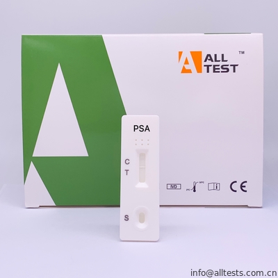 Good price Chẩn đoán y tế Kháng nguyên đặc hiệu tuyến tiền liệt (PSA) Bộ xét nghiệm nhanh định tính cho nguy cơ ung thư tuyến tiền liệt với CE0123 trực tuyến