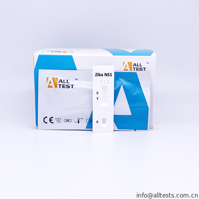 Good price Dễ dàng sử dụng băng thử nghiệm nhanh Zika Ns1 trong máu toàn phần / huyết thanh / huyết tương trực tuyến