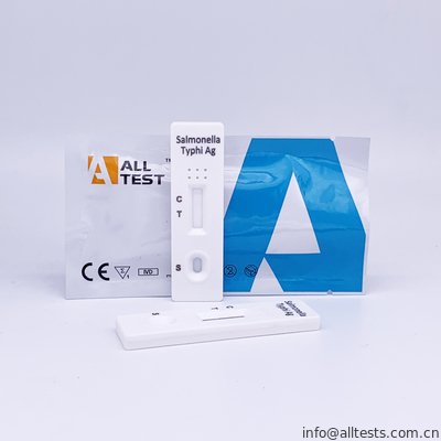 Good price Xét nghiệm dòng chảy bên AllTest Salmonella Typhi Kháng nguyên Thử nghiệm băng nhanh ISTY -602 trực tuyến