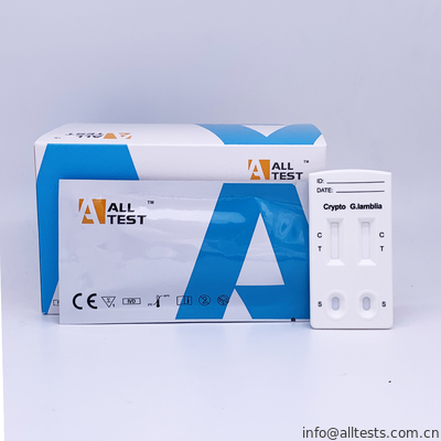 Good price Thử nghiệm chẩn đoán nhanh kết hợp Cryptosporidium và Giardia Lamblia với CE trực tuyến