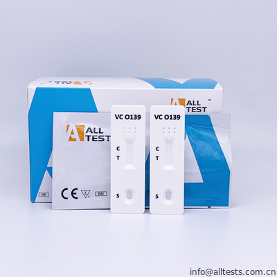 Good price Vibrio cholerae O139 (VC O139) Cassette thử nghiệm nhanh (Phân) trực tuyến