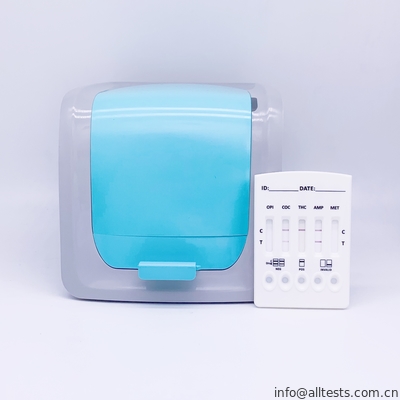 Good price Dung dịch uống thuận tiện Cassette Một bước Thử nghiệm nhanh nhiều loại thuốc Dễ dàng sử dụng Đầu đọc thử nhanh với CE trực tuyến