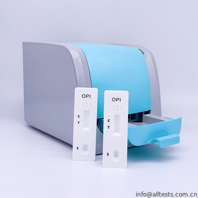 Good price 2000 ng / mL Thuốc chẩn đoán lạm dụng thuốc phiện (OPI) Thuốc thử lạm dụng Cassette trong nước tiểu người với Giấy chứng nhận CE trực tuyến