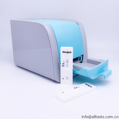 Good price Tiện lợi và chất lượng cao Sốt xuất huyết IgG / IgM Một bước Dễ dàng sử dụng Trình đọc thử nhanh trực tuyến