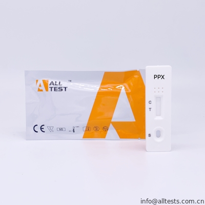 Good price 300 ng / mL Bộ xét nghiệm lạm dụng thuốc chính xác Propoxyphen (PPX) Cassette / Dipstick / Bảng điều khiển trong nước tiểu trực tuyến