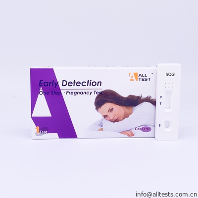 Good price Một bước OTC Chorionic Gonadotropin HCG Phát hiện Bộ dụng cụ chẩn đoán nhanh Sử dụng tại nhà trực tuyến