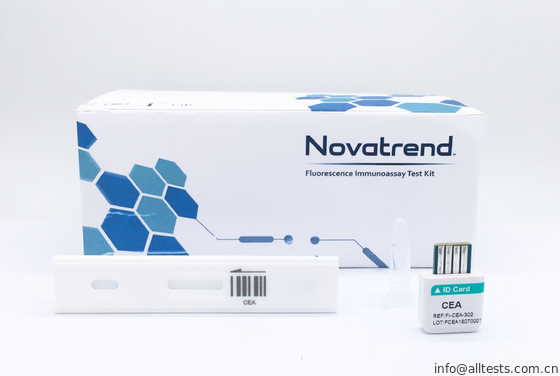 Good price Xét nghiệm kháng nguyên Carcinoembryonic (CEA) thuận tiện Sử dụng dễ dàng bằng phương pháp phân tích xét nghiệm miễn dịch huỳnh quang Novatrend Serum / Plasma trực tuyến