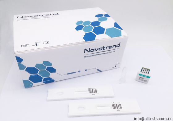 Good price Xét nghiệm Microalbumin chất lượng cao Sử dụng bằng máy phân tích xét nghiệm miễn dịch huỳnh quang Fiatest Trong máu toàn phần / huyết thanh / huyết tương của con người trực tuyến