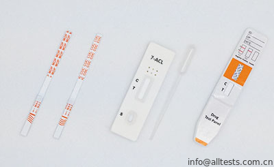 Good price 300ng / mL 7-Aminoclonazepam (7-ACL) Bộ dụng cụ lạm dụng thuốc nhanh chóng có thể tháo rời Cassette / Dipstick / Dải thử nghiệm OEM với CE trực tuyến
