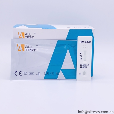 Good price HIV 1.2.O Bộ xét nghiệm nhanh / Cassette Một bước trong máu / Huyết thanh trực tuyến