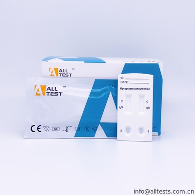 Good price Thử nghiệm nhanh chóng chất lượng cao và chính xác Mycoplasma Pneumoniae IgG / IgM Combo với CE trực tuyến