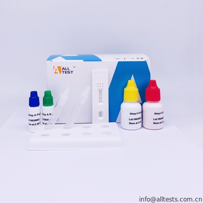 Good price Mẫu bệnh phẩm họng họng Strep A Antigens (Dòng kiểm soát màu đỏ) Bộ dụng cụ xét nghiệm nhanh, Thử nghiệm bệnh phẩm viêm họng Strep trực tuyến