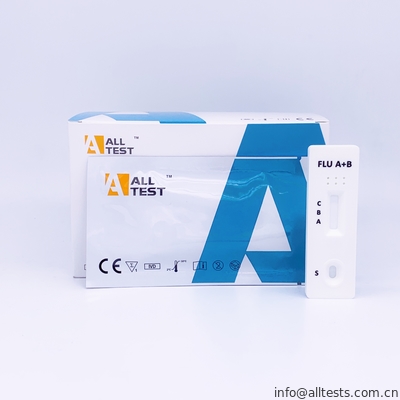 Good price Xét nghiệm bệnh truyền nhiễm Cassette để phát hiện định tính virus cúm A và cúm B trực tuyến
