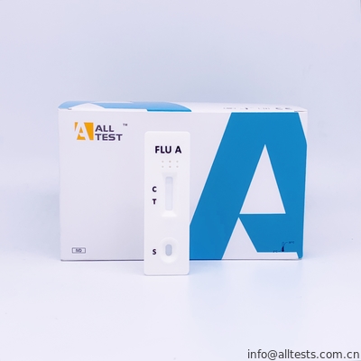 Good price Cúm A Cassette thử nghiệm nhanh với đặc tính của Swab / Aspirate trực tuyến