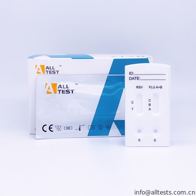 Good price RSV / Cúm A + B Combo Băng thử nghiệm nhanh (Swab / Aspirate) trực tuyến