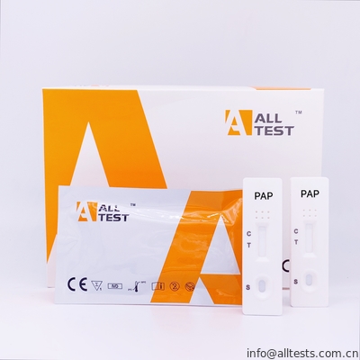 Good price Bộ xét nghiệm lạm dụng thuốc nước tiểu chính xác Chẩn đoán Papaverine PAP Đọc nhanh trực tuyến