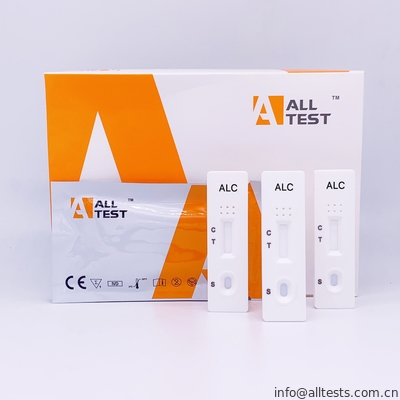 Good price Rượu chính xác Thuốc lạm dụng Đa ma túy Thử nghiệm nhanh chóng Chất lỏng uống Mức phát hiện 0,02% trực tuyến