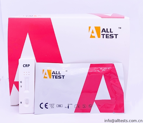 Good price CRP Rapid Test Cassette Chẩn đoán máu Xét nghiệm miễn dịch sắc ký nhanh trực tuyến