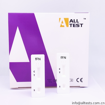 Good price Chứng xơ hóa thai nhi CE tại nhà Bộ dụng cụ xét nghiệm chẩn đoán nhanh chóng Bộ dụng cụ xét nghiệm cúm chuyên nghiệp trực tuyến