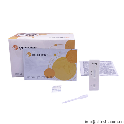Good price Que thử thai nhanh cho gia súc (Huyết tương / Huyết thanh / Sữa) Que thử thai một bước, Que thử thai HCG trực tuyến