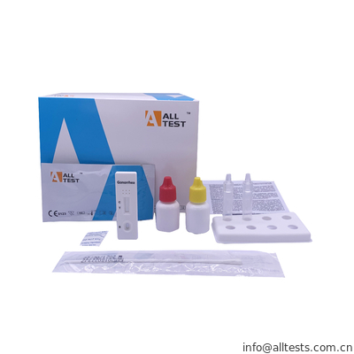 Good price Chẩn đoán thuận tiện bệnh lậu Bộ dụng cụ xét nghiệm nhanh được chứng nhận CE trực tuyến