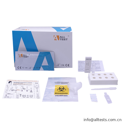 Good price Cassette Oral Fluid Bộ xét nghiệm kháng nguyên nhanh ISO13485 trực tuyến