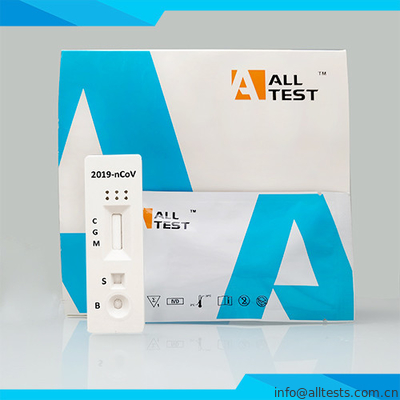 chất lượng COVID-19 IgG IgM Thử nghiệm nhanh bệnh Thử nghiệm Cassette Độ nhạy cao nhà máy