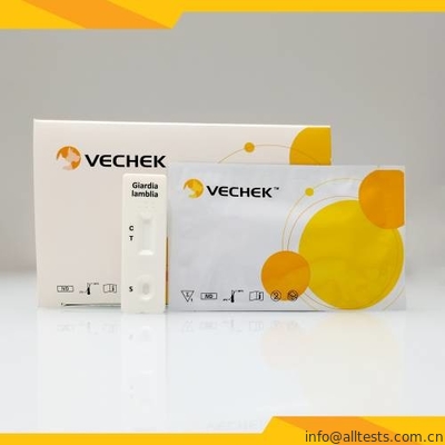 Good price Bộ dụng cụ xét nghiệm nhanh thú y Giardia Lamblia Mẫu phân trực tuyến