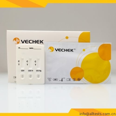 Good price CDV + CAV - II + CIV Tổ hợp kháng nguyên Các phần của khay băng xét nghiệm nhanh trực tuyến