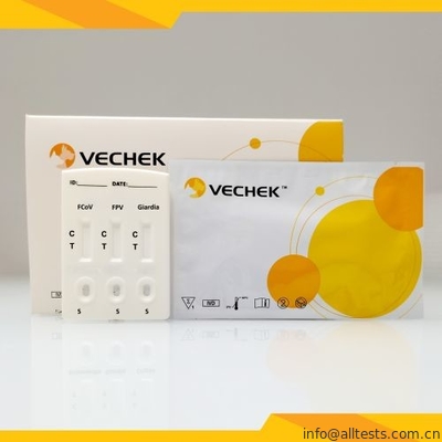 Good price FCoV + FPV + Tổ hợp kháng nguyên Giardia Lamblia Mẫu thử nhanh các phân trực tuyến